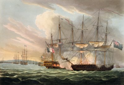 Vernietiging van de Franse Vloot in Baskische Wateren, 12 april 1809, uit 